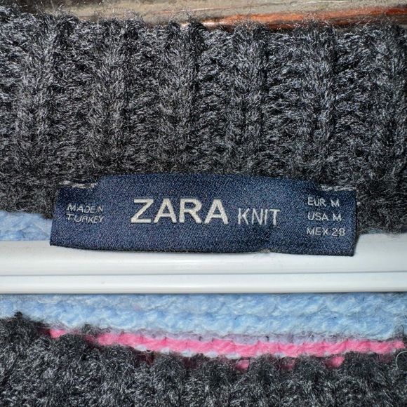 DONATED ZARA stunning sweater size M - Picture 4 of 7